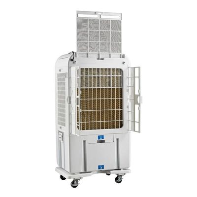 Portierbarer Innenluftstrom des wasser-Luftkühler-3200m3/h mit kupfernem Motor 36*48*91cm