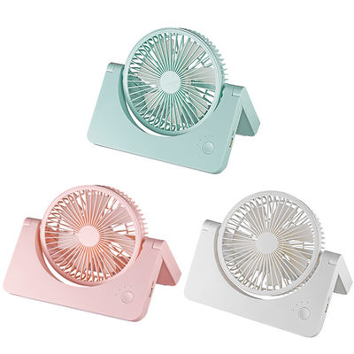 Büro USB wieder aufladbarer Mini Fan, tragbarer Fan der Batterie-2400mah mit Usb-Ladegerät