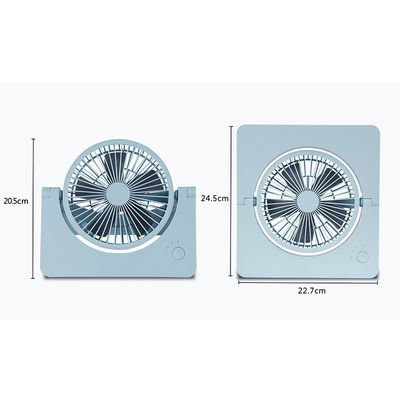 Drahtloses wieder aufladbares Mini Fan Desk Install CER USBs genehmigt mit Batterie 2400mah