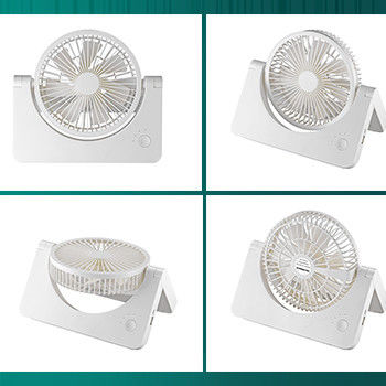 Schreibtisch installieren wieder aufladbaren Mini Fan With DC-Motor Mesh Removable USB-